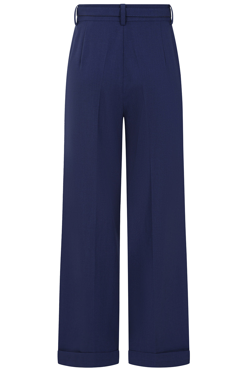 Banned Retro Joanna 40s High Waist Trousers-Navy