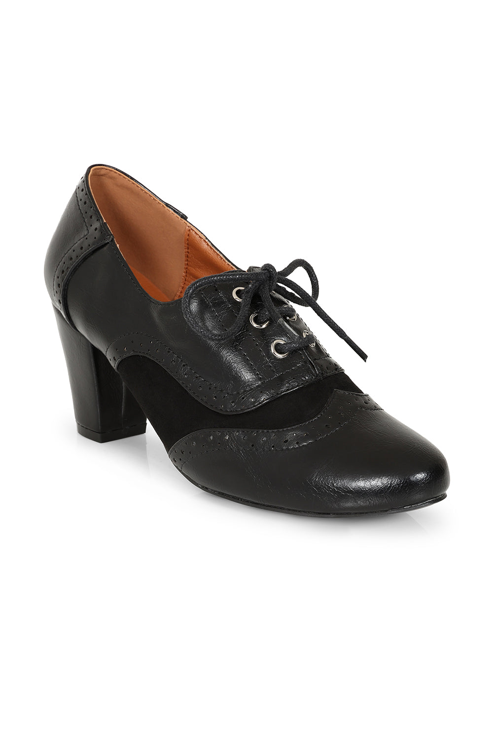 Banned Retro Savile Brogue Low Cut Bootie