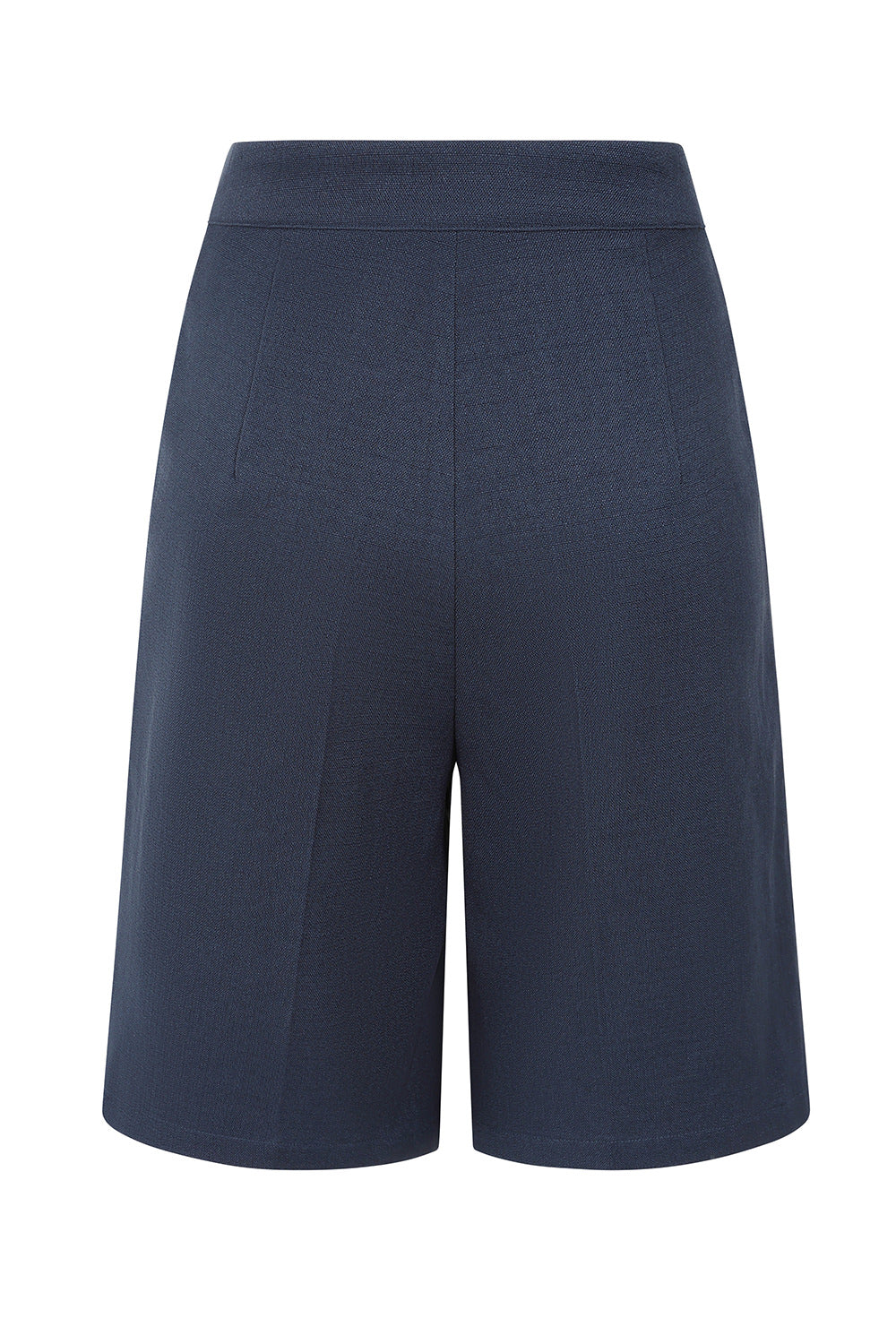 Banned Retro 40's Betty Boo Texture Shorts-Navy