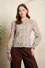 Banned Retro Star Winter Wonderland Blouse