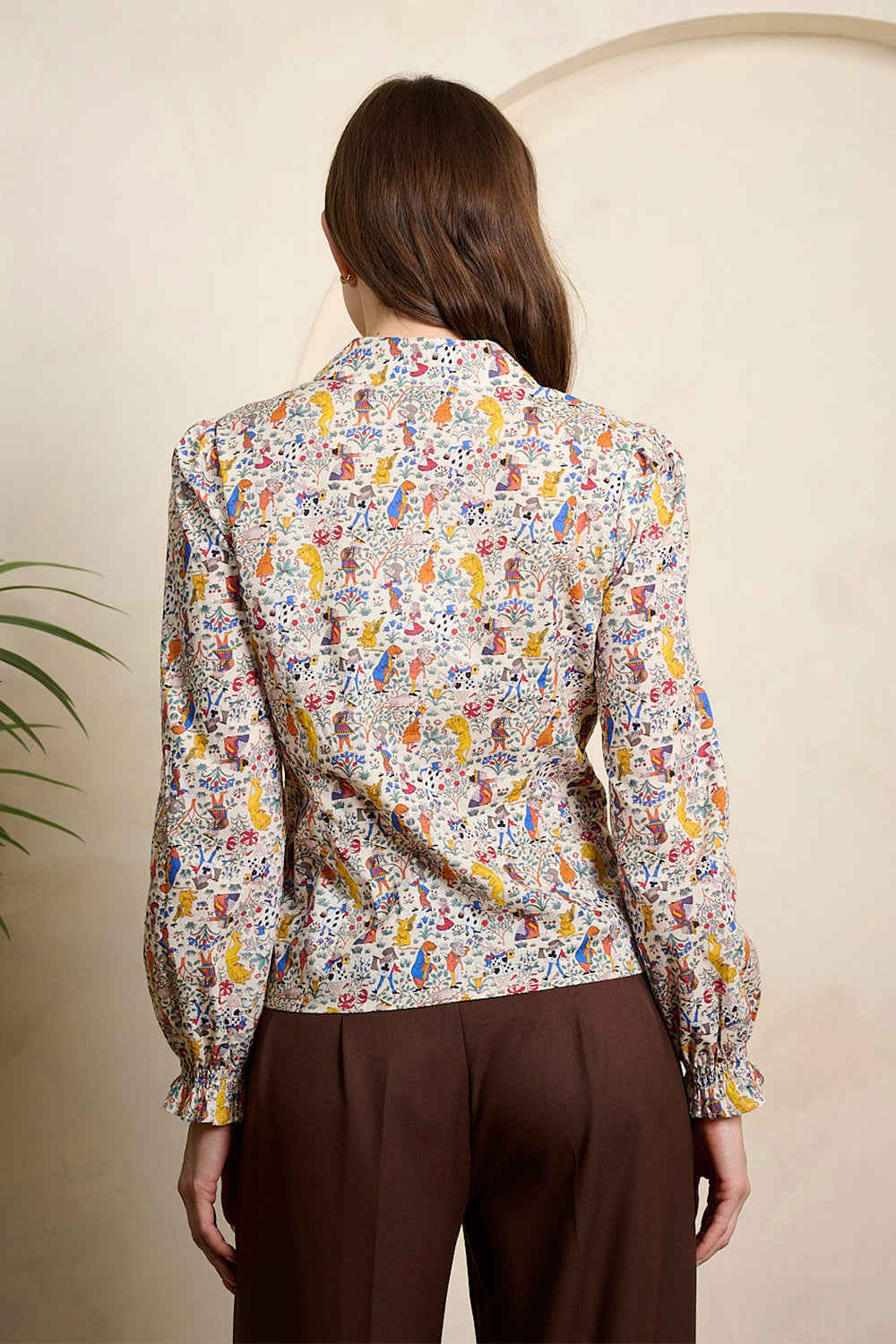 Banned Retro Star Winter Wonderland Blouse