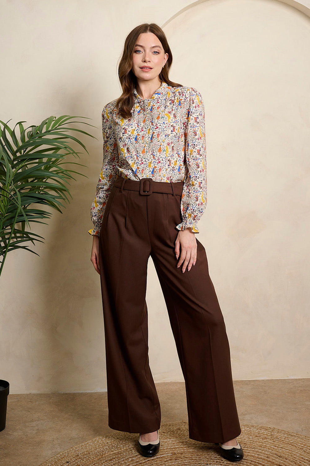 Banned Retro Star Winter Wonderland Blouse