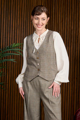 Banned Retro Selma Prince Of Wales Waistcoat