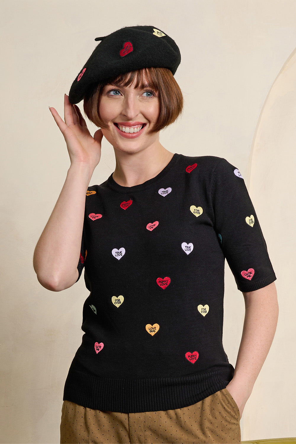Jersey Banned Retro Ruby Love Hearts