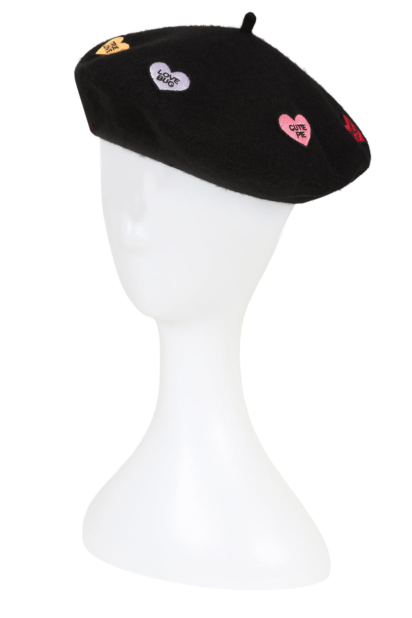 Boina Banned Retro Ruby Love Hearts