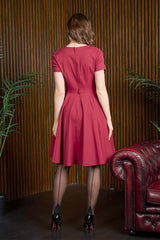 Vestido acampanado Della de Banned Retro