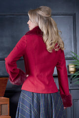 Chaqueta de piel sintética Rea de Banned Retro