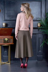 Falda estilo retro Banned Book Worm