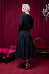 Falda de lunares Jenny-may de Banned Retro