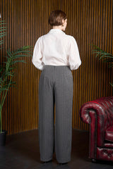 Pantalón de rayas y lunares Penny de Banned Retro