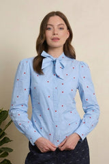 Banned Retro Daphine Heart Blouse