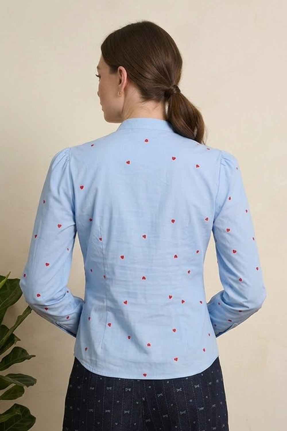 Banned Retro Daphine Heart Blouse