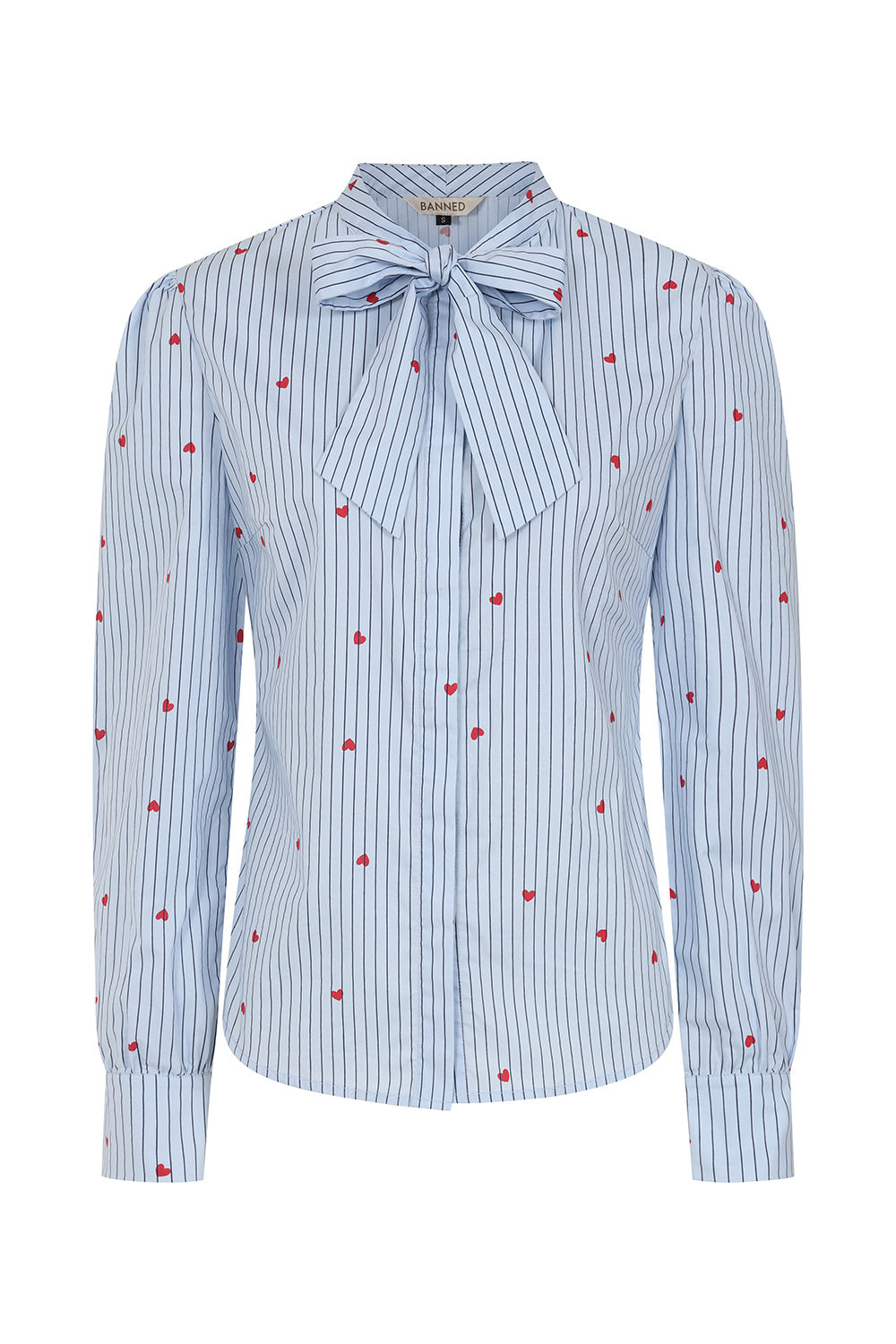 Banned Retro Daphine Heart Blouse