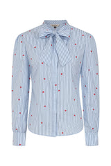 Banned Retro Daphine Heart Blouse