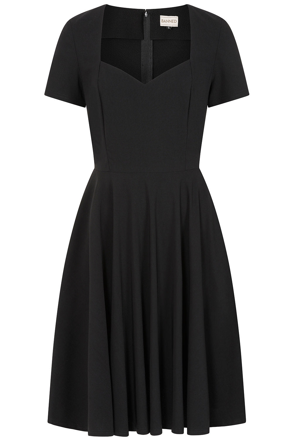 Vestido acampanado Della de Banned Retro