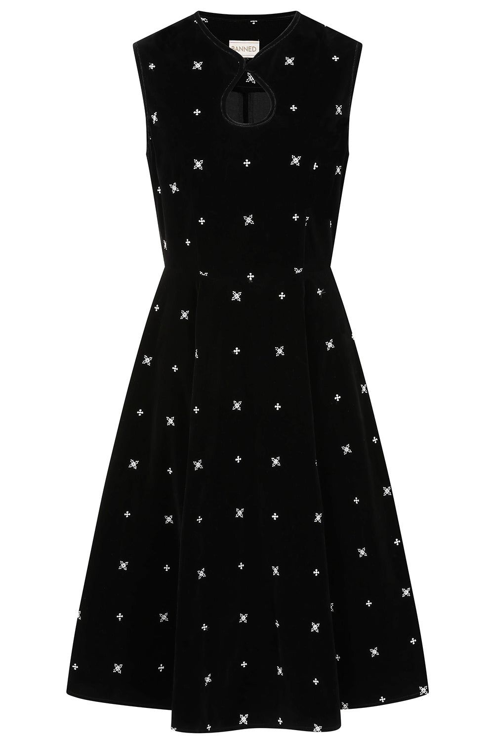 Vestido Banned Retro Daisy Snowflake