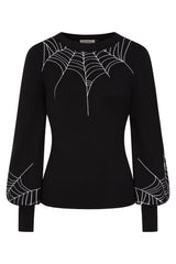 Jersey de telaraña Carla de Banned Retro