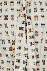 Banned Retro Cherry Cool Cat Blouse