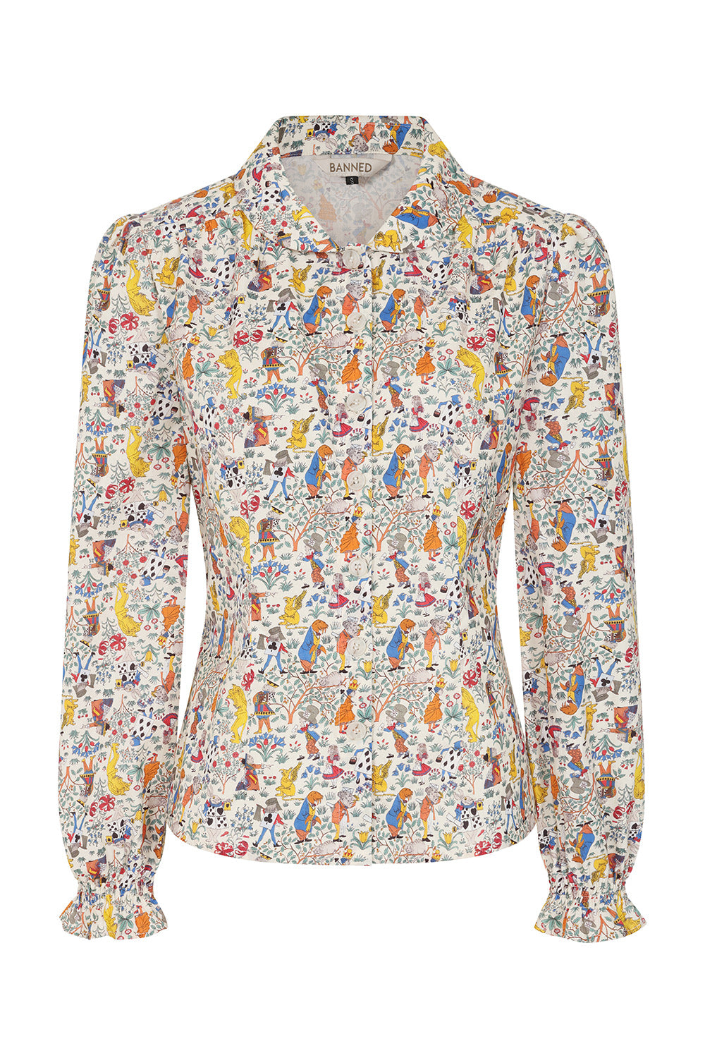 Banned Retro Star Winter Wonderland Blouse