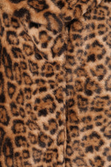 Banned Retro Vania Faux Fur Leopard Coat
