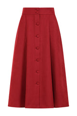 Falda estilo retro Banned Book Worm