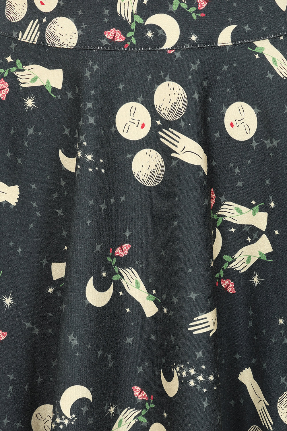 Falda Banned Retro Cary Moon