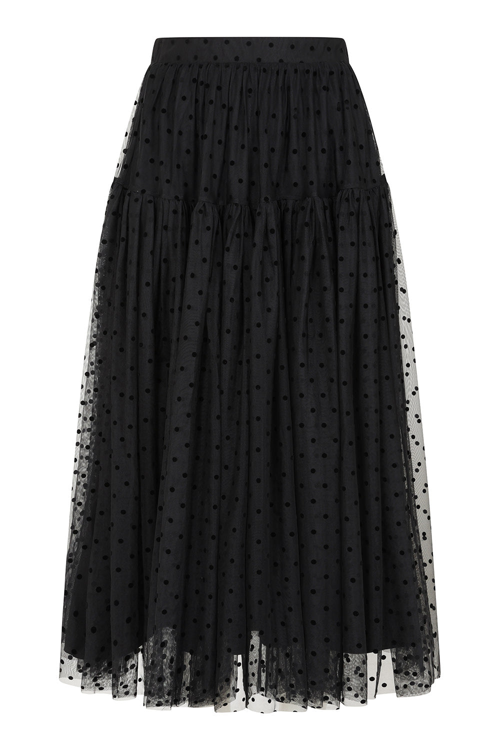 Falda de lunares Jenny-may de Banned Retro