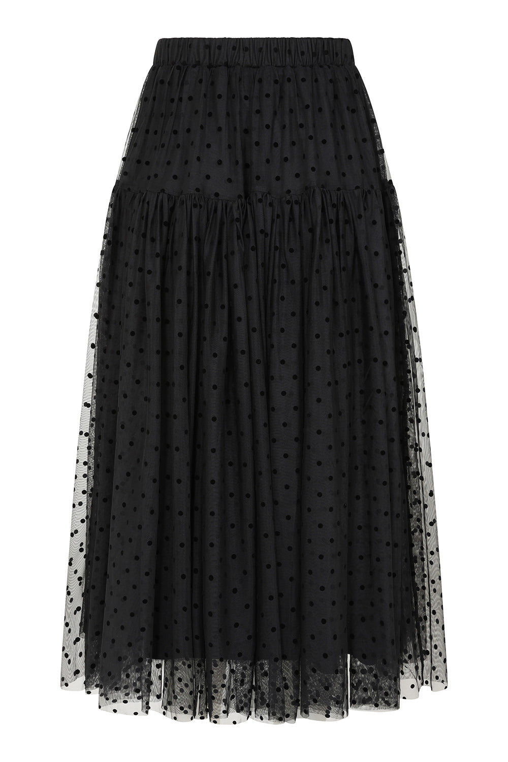 Falda de lunares Jenny-may de Banned Retro