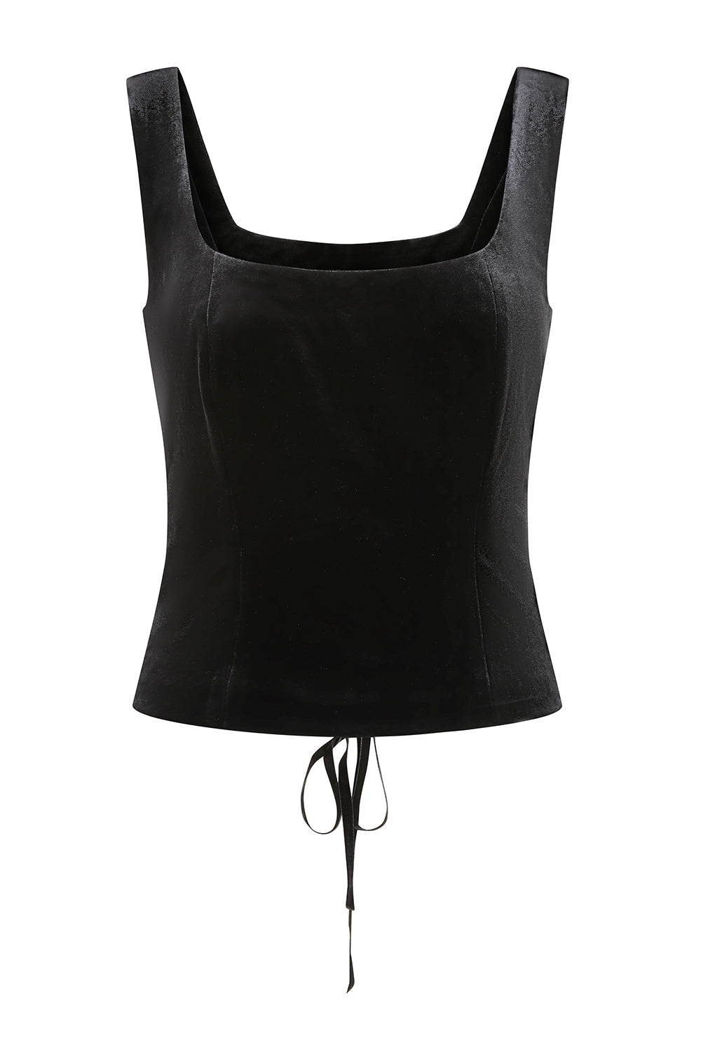 Banned Retro Nightfall Velvet Corset Top