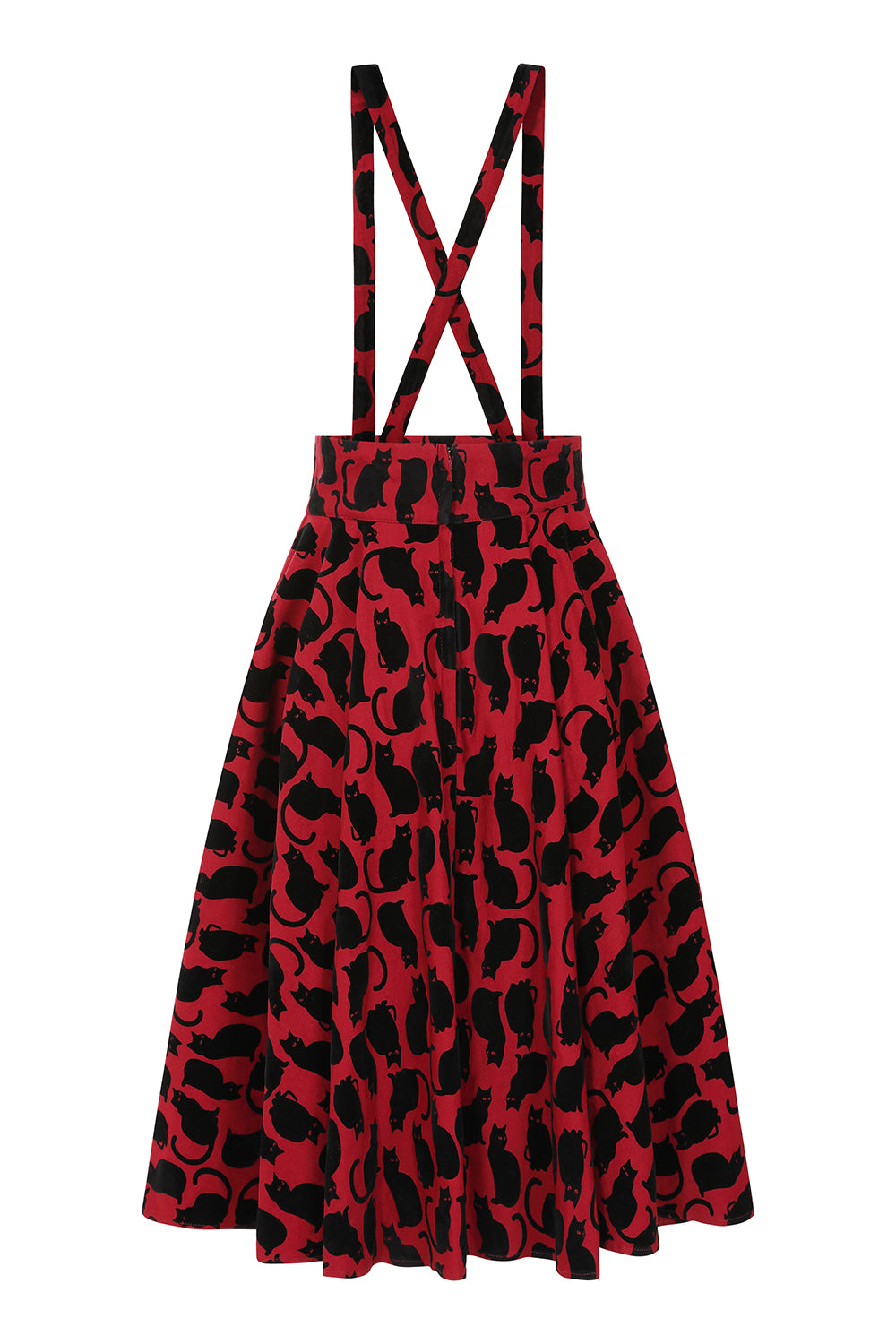 Banned Retro Cecilia Cattirude Suspender Skirt