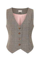 Banned Retro Selma Prince Of Wales Waistcoat