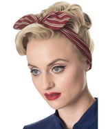 BRANDY STRIPE HEADSCARF