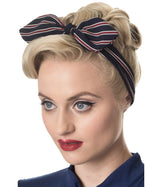 BRANDY STRIPE HEADSCARF