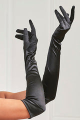 ALLEGRA OPERA GLOVES-Black-One Size