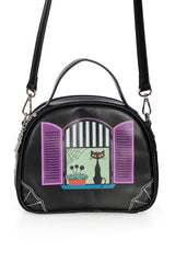 WINDOW CAT SHOULDER BAG
