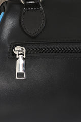 BANNED The Swallows Return Lacquer Handbag | Rockabilly Embroidered Style-Black-One Size