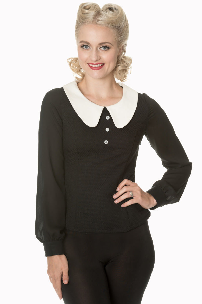 TILL DAWN COLLAR BLOUSE