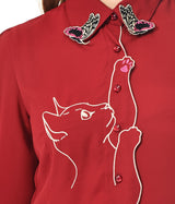 SNOW BIRD SHIRT