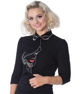 MODEL FACE SHIRT