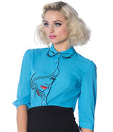 MODEL FACE SHIRT