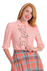 Banned Retro 1940's Bunny Hop Thelma Blouse