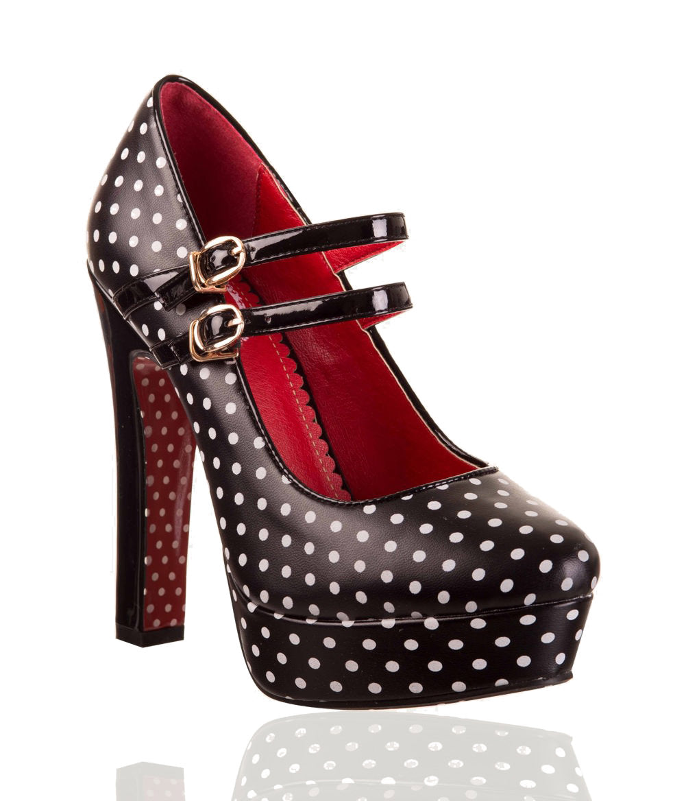 #color_Black/White Polka Dot