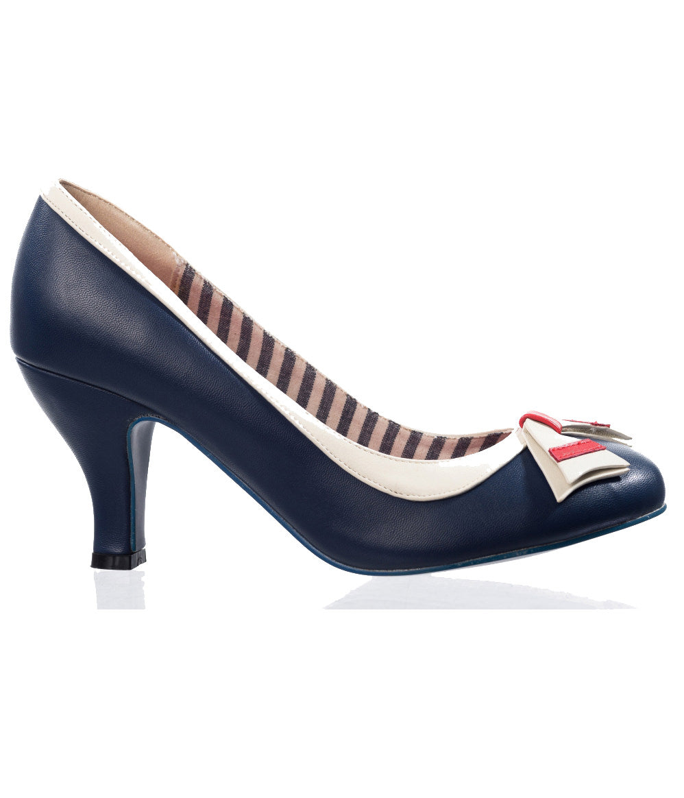 SPARKLE FALLS NAUTICAL HEELS