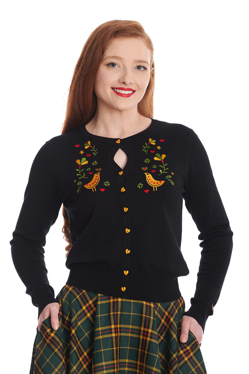 HERITAGE BIRDY CARDIGAN
