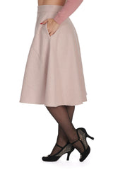 FLORENCE HOUNDSTOOTH SWING SKIRT