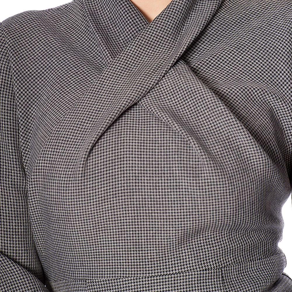 BETTY MEANS BUSINESS CHECK PENCIL DRESS