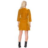 60'S VELVET DRESS
