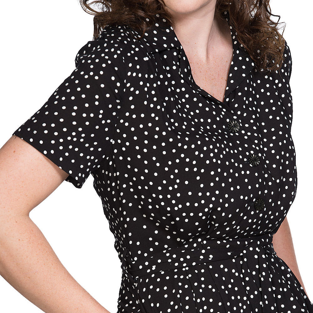 BLACK SPOT DRESS