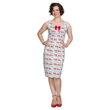 SAIL AWAY PENCIL DRESS
