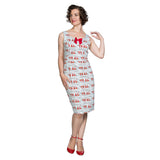 SAIL AWAY PENCIL DRESS